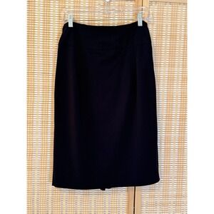 Worthington Womens 8 Lined Straight‎ Career Office Side Zip Back Tie Business